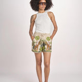 short con giraffe BE24865 BEIGE benaras soleil 