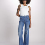 STASHED HUSTLER ROLLER SNEAK denim con taschine e bottoni 12238-1423 STESHED HUSTLER ROLLER SNEAK WKM WHISK ME AWAY mother 