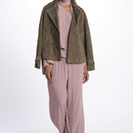 Pantalone con elastico 40805-412 BOIS DE ROSE federica tosi 