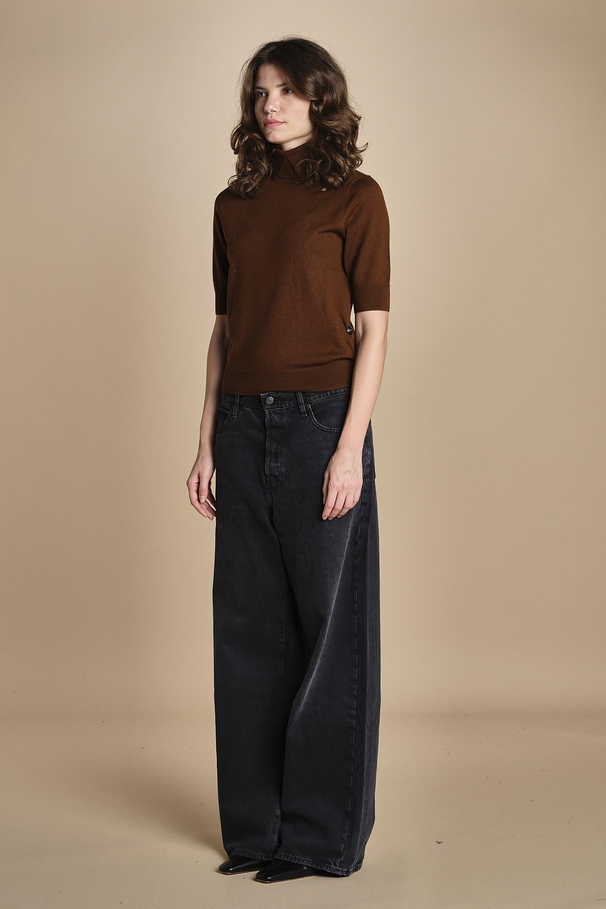 polo manica corta PERRY KNIT BLOUSE 089 herskind 