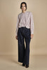 camicia voille lana con rouches