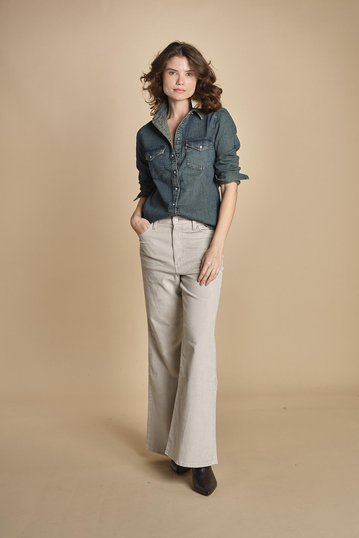 camicia in denim ICONIC WESTERN 16786 0109 levi's 