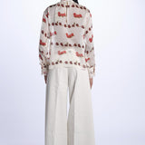 Camicia chiffon righe G043 5539 SAC1 n21 