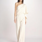 tuta asimmetrica RIO S26-142 004 IVORY oscar 