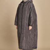 piumino lungo. 90110 ANTRACIT sittingsuit 