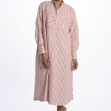 Chemisier BOY righe 14R539CO187 RED ines de la fressange 