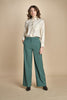 pantalone palazzo fresco lana