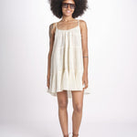 mini abito con spallina MIRABELA MINI WHITE christianzen 