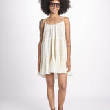 mini abito con spallina MIRABELA MINI WHITE christianzen 