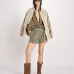 bermuda con risvolto 0222 85260 MILITARE aspesi 