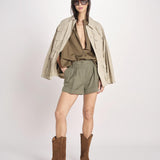 bermuda con risvolto 0222 85260 MILITARE aspesi 