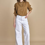 CINEMA camicia con automatici BECH605 MOCHA hartford 