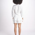 camicia con nodo MARIABL BLANC laraethnics 