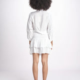 camicia con nodo MARIABL BLANC laraethnics 