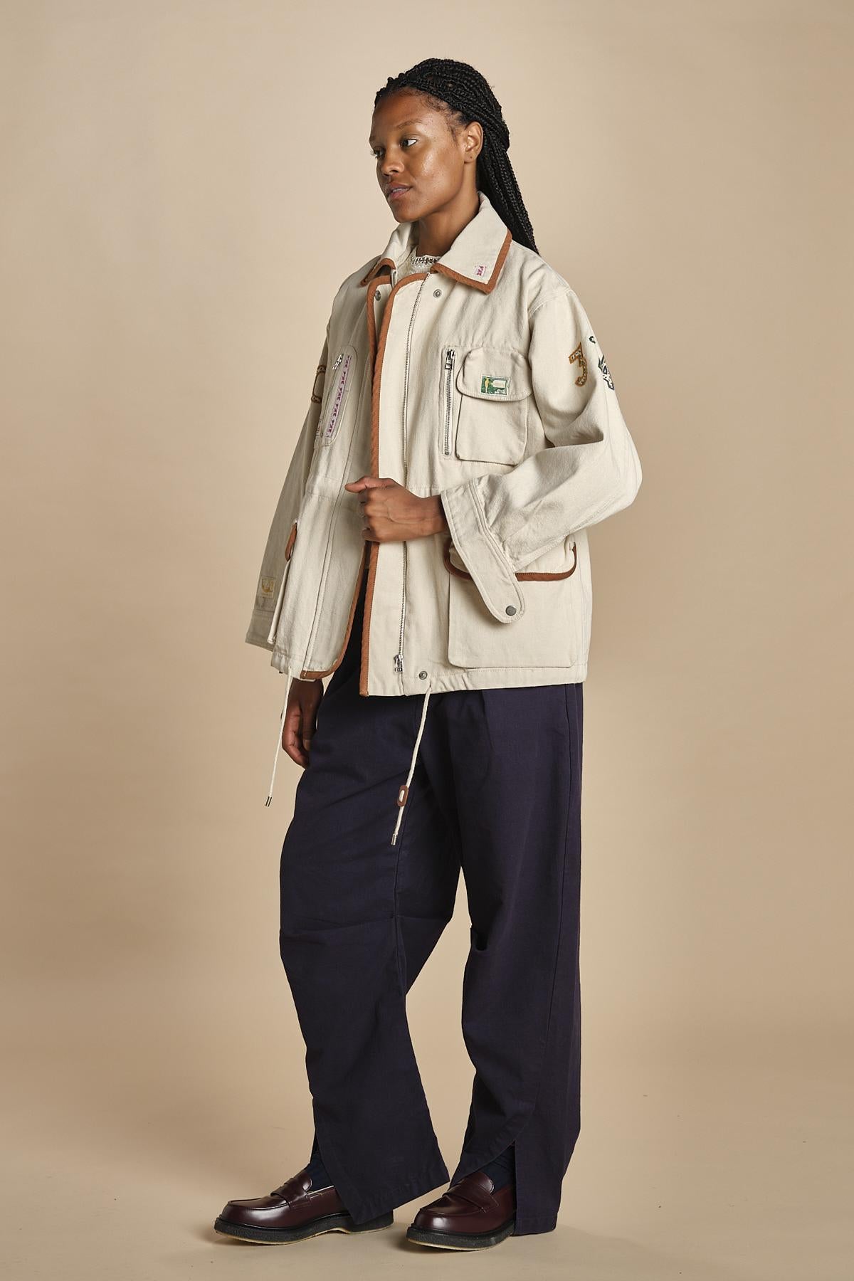 field jacket CAROLYN 038 CREAM sea ny 