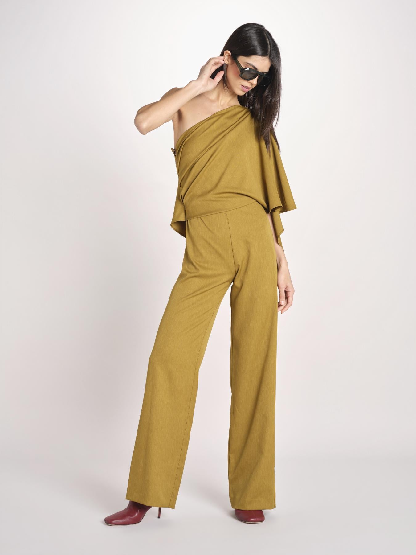 tuta asimmetrica RIO S26-142 016 OLIVE oscar 