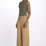 COLE con tasche CP3260651 KHAKI veronica beard 