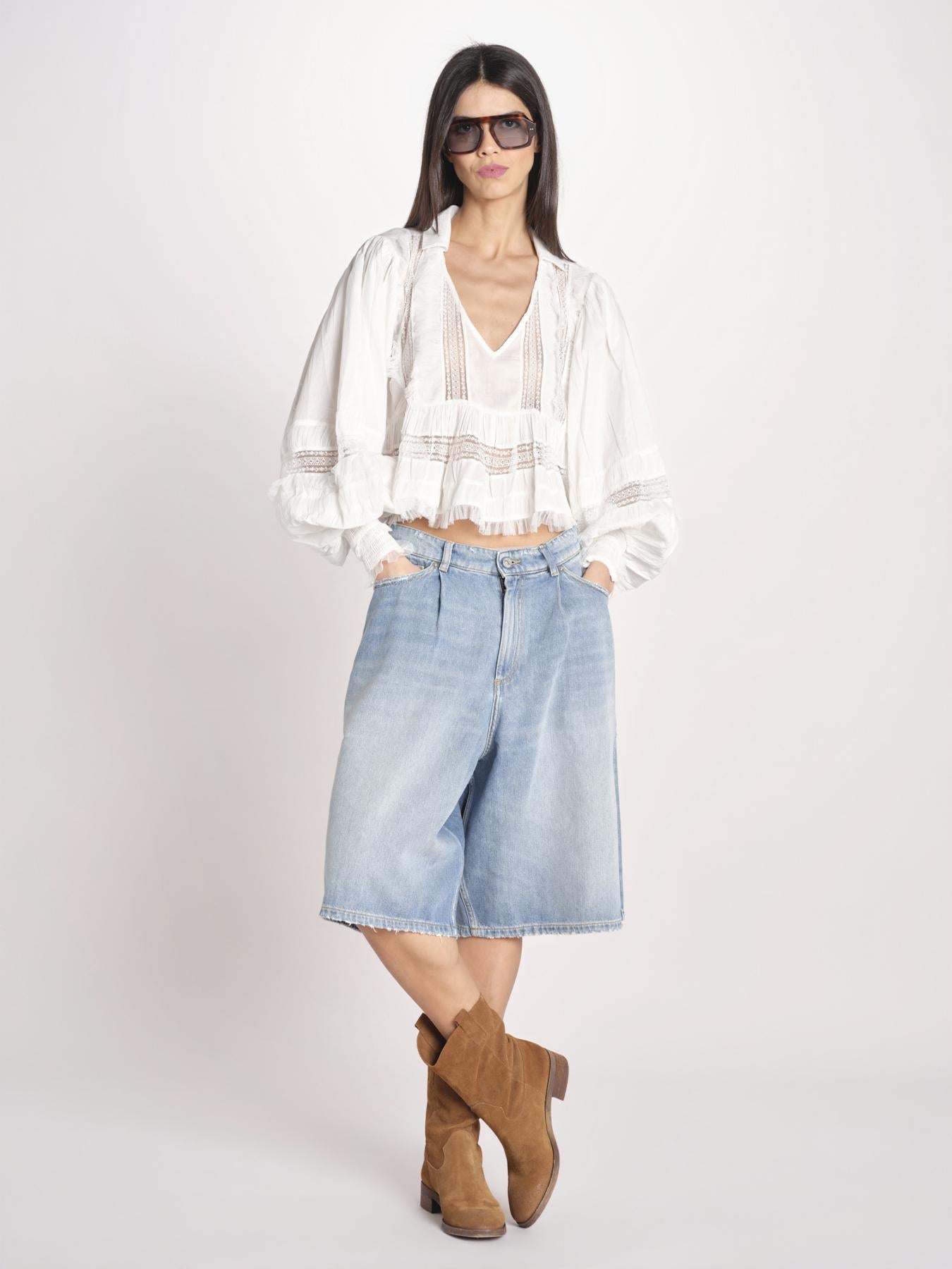 bermuda over in denim SISSI OPENBLUE 3183 true avenue 