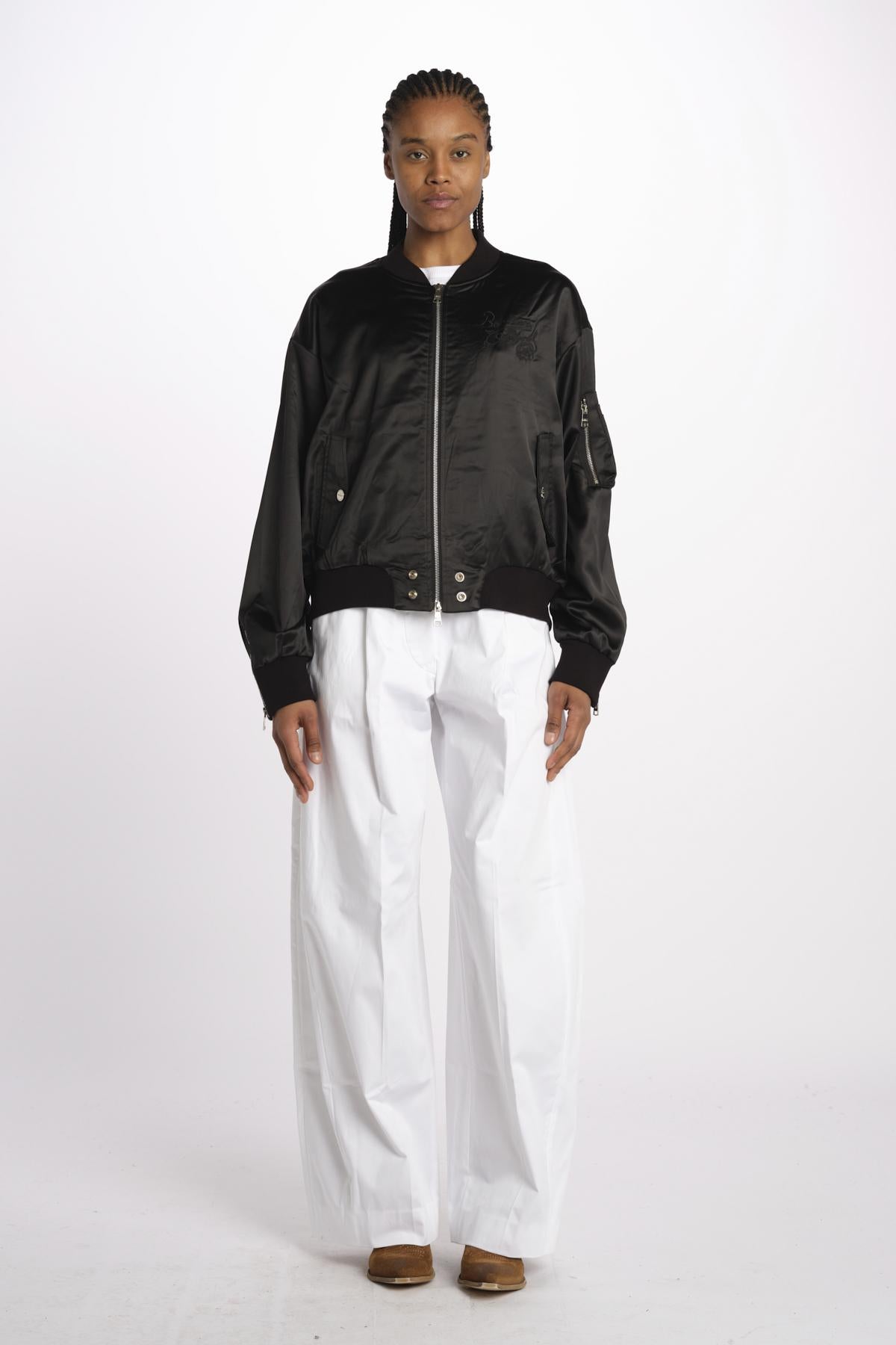 Bomber raso donna DAILY BLACK bombers original 