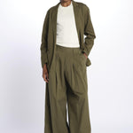 Pantalone pinces con elastico 7204 21618 750 pomandère 