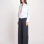 pantalone 5 tasche PIA CONFORTBULL NAVY BLUE true avenue 