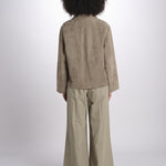 giacca crop in pelle scamosciata PALCHI 2615441021670 002 weekend maxmara 