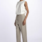 Pantaloni lino con elastico PILAR NATURA sofie d'hoore 