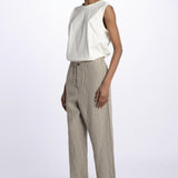 Pantaloni lino con elastico PILAR NATURA sofie d'hoore 