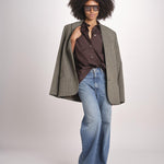 camicia uomo CHE0891BOBBIE MARRON FONCE MAR0326S soeur 