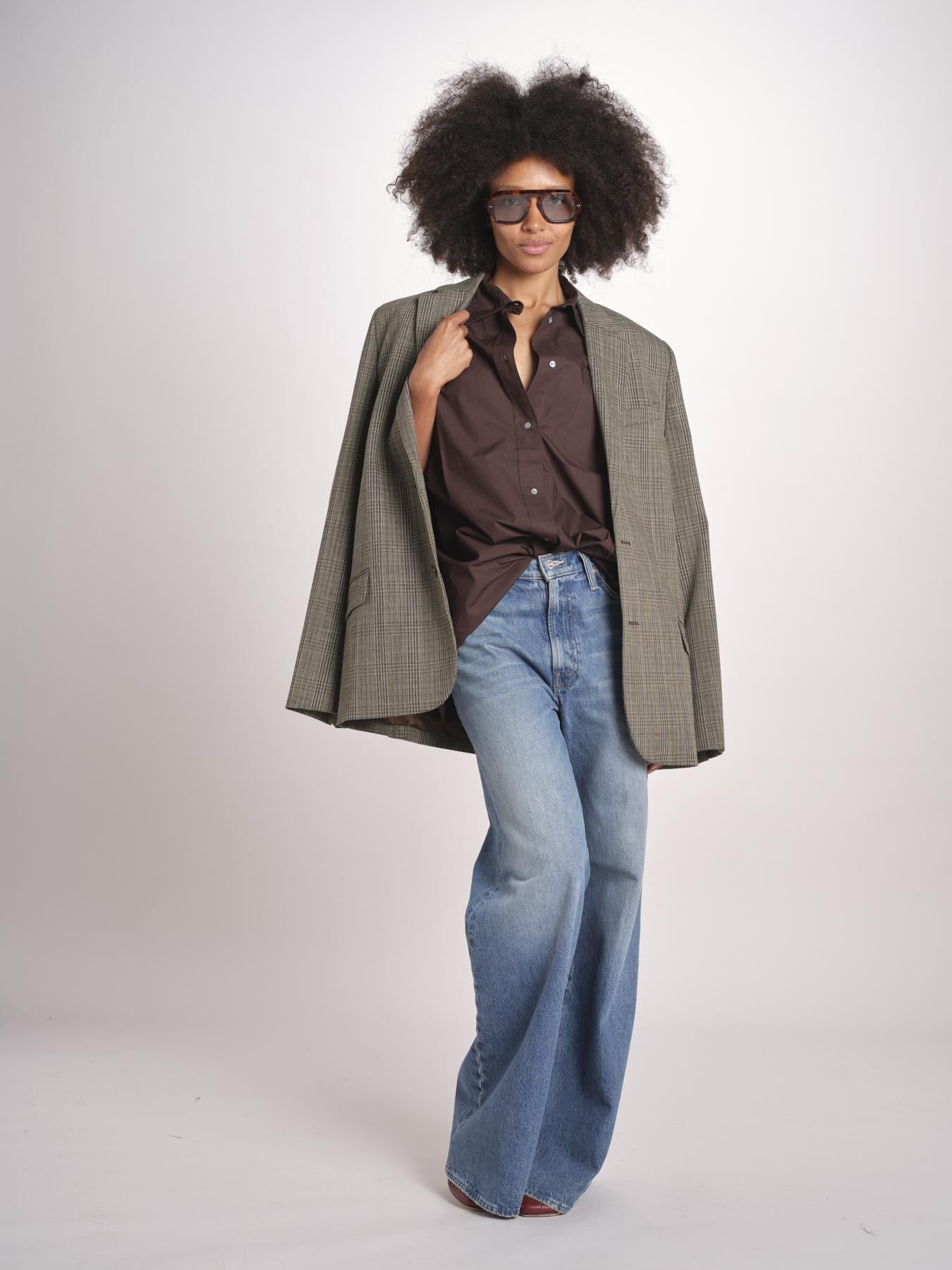 camicia uomo CHE0891BOBBIE MARRON FONCE MAR0326S soeur 