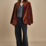 body scollo a v in merinos ANDERSON KNIT BODY GREY herskind 