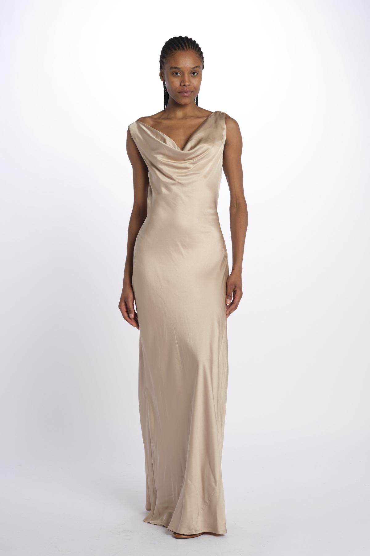 Abito LEHA lungo 12247790 CHAMPAGNE malina 
