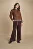 maglia a coste in mohair