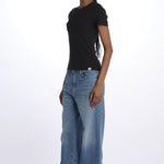 T-shirt costine WRIBTEE01 CHARCOAL merz b 