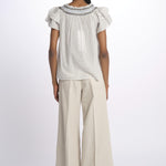 CATHY camicia check con collo arricciato CATHY C1316 bellerose 