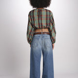Top corto M/L MOD14 BORDEAUX MULTI milaura 