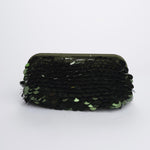 Clutch SANTORINI grande con paillettes BAG SANTORINI ARMY boheme couture 