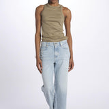 Denim cropped THE JANE CROP LJNC105 WILLAMETTE frame 