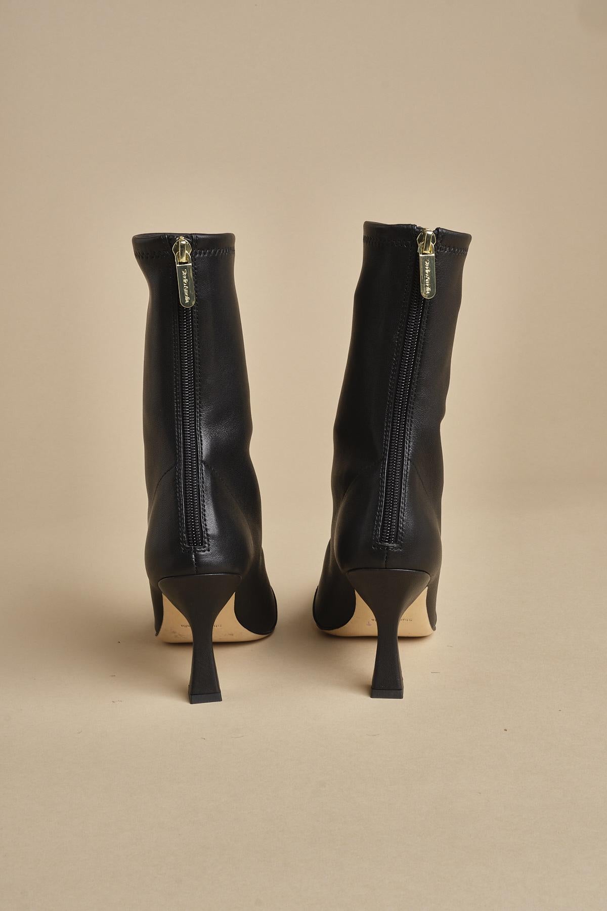 stivaletto in pelle MAVERIK ANKLE F770CFS BLK studio AMELIA 
