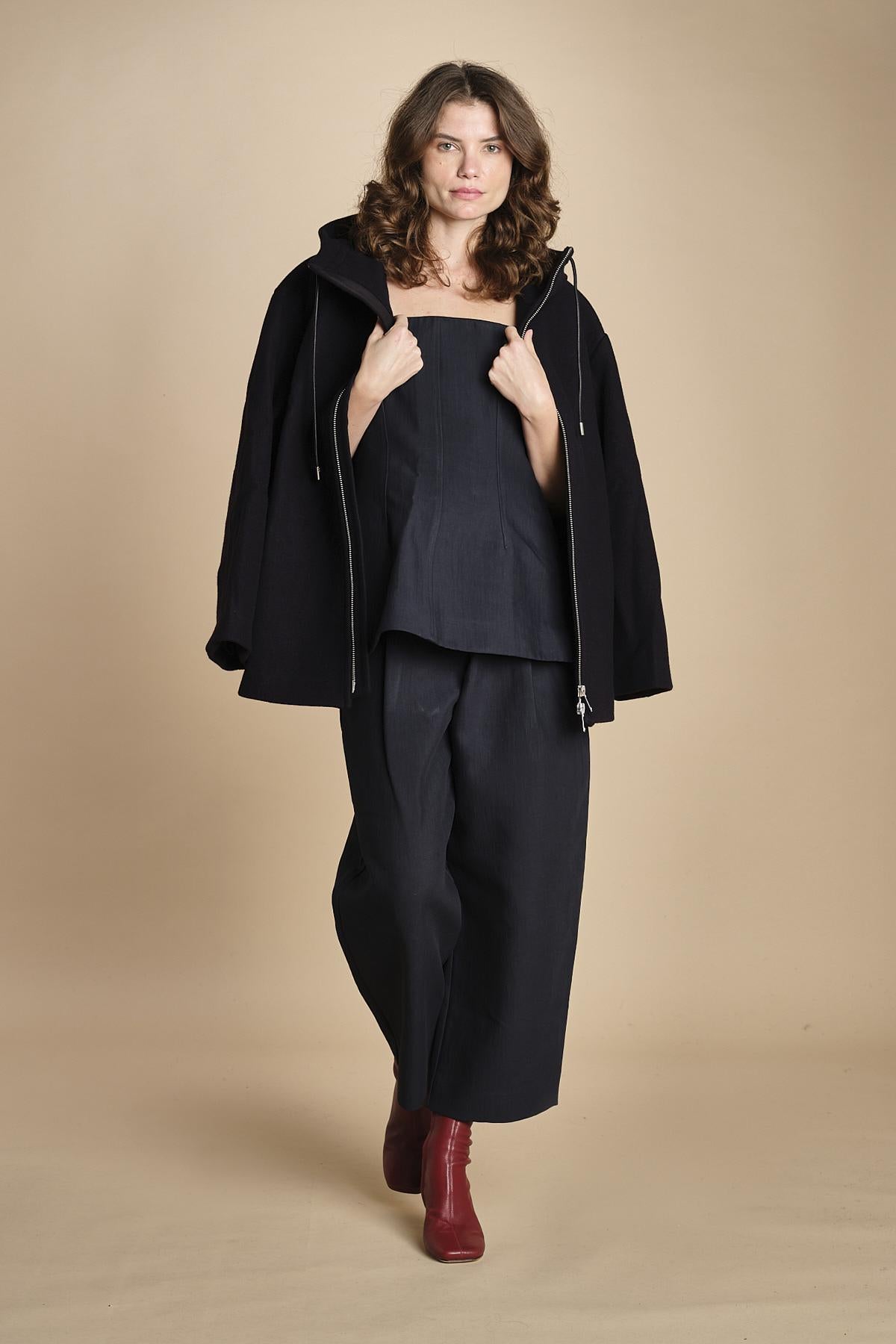 top double ARLES SNW DARKEST NAVY studio nicholson 