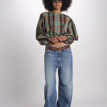 Top corto M/L MOD14 BORDEAUX MULTI milaura 
