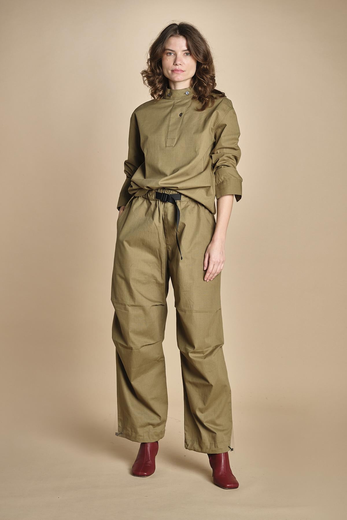 pantalone cargo CARO SNM MILITARY GREEN studio nicholson 