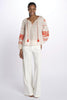IBIZA camicia con ricami applicati  by milaura.