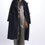Pantalone seta lurex A18FP10 SILVER martin grant 