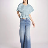 top con punto smoke VIOLET 109 BLUE sea ny 