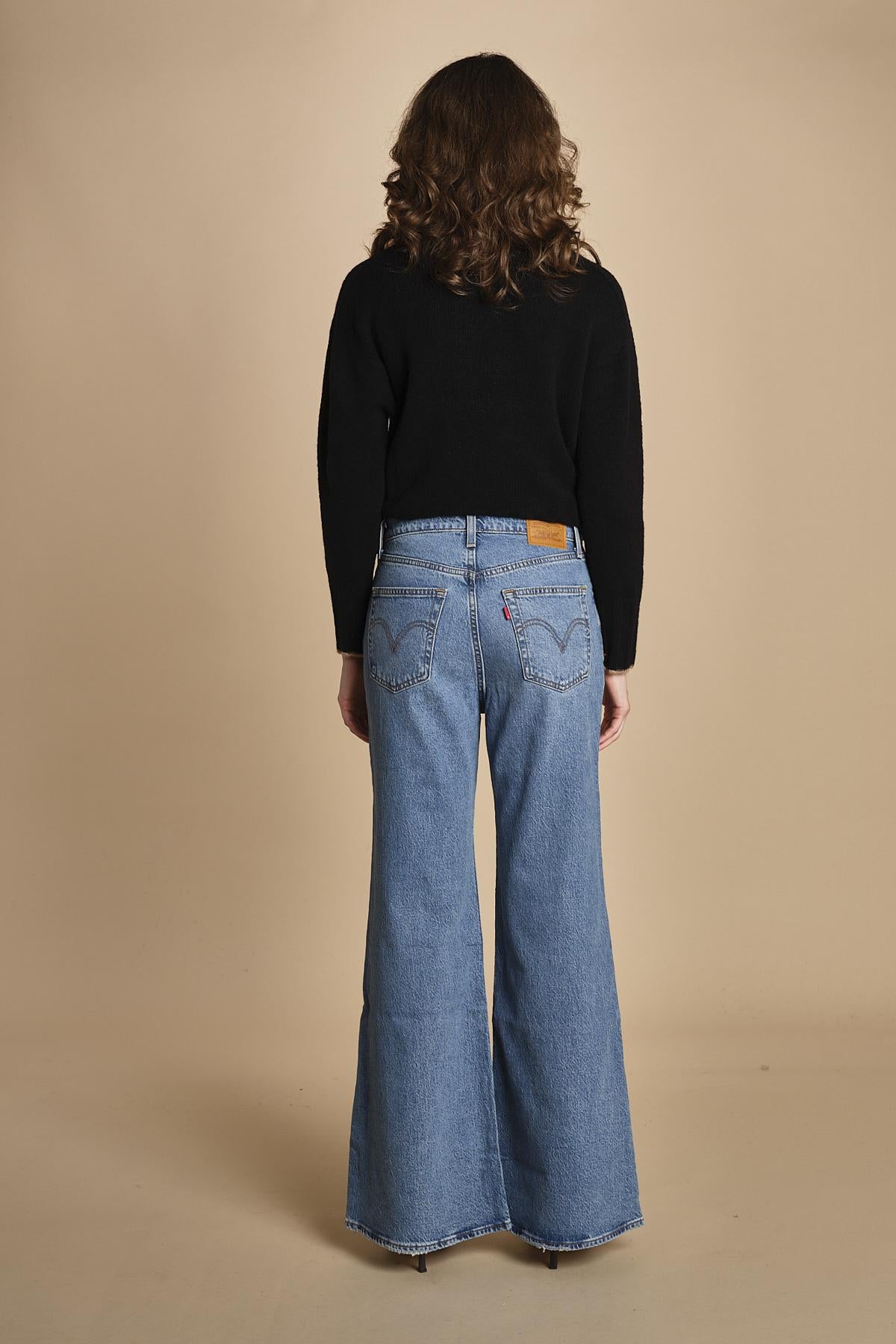 denim a zampa RIBCAGE BELLS A7503 0020 levi's 