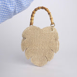 Borsa foglie + bamboo 12809 ADAM LEAF NATURAL serpui 