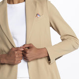 Giacca 1 bottone piquet 3368 BEIGE circolo 1901 