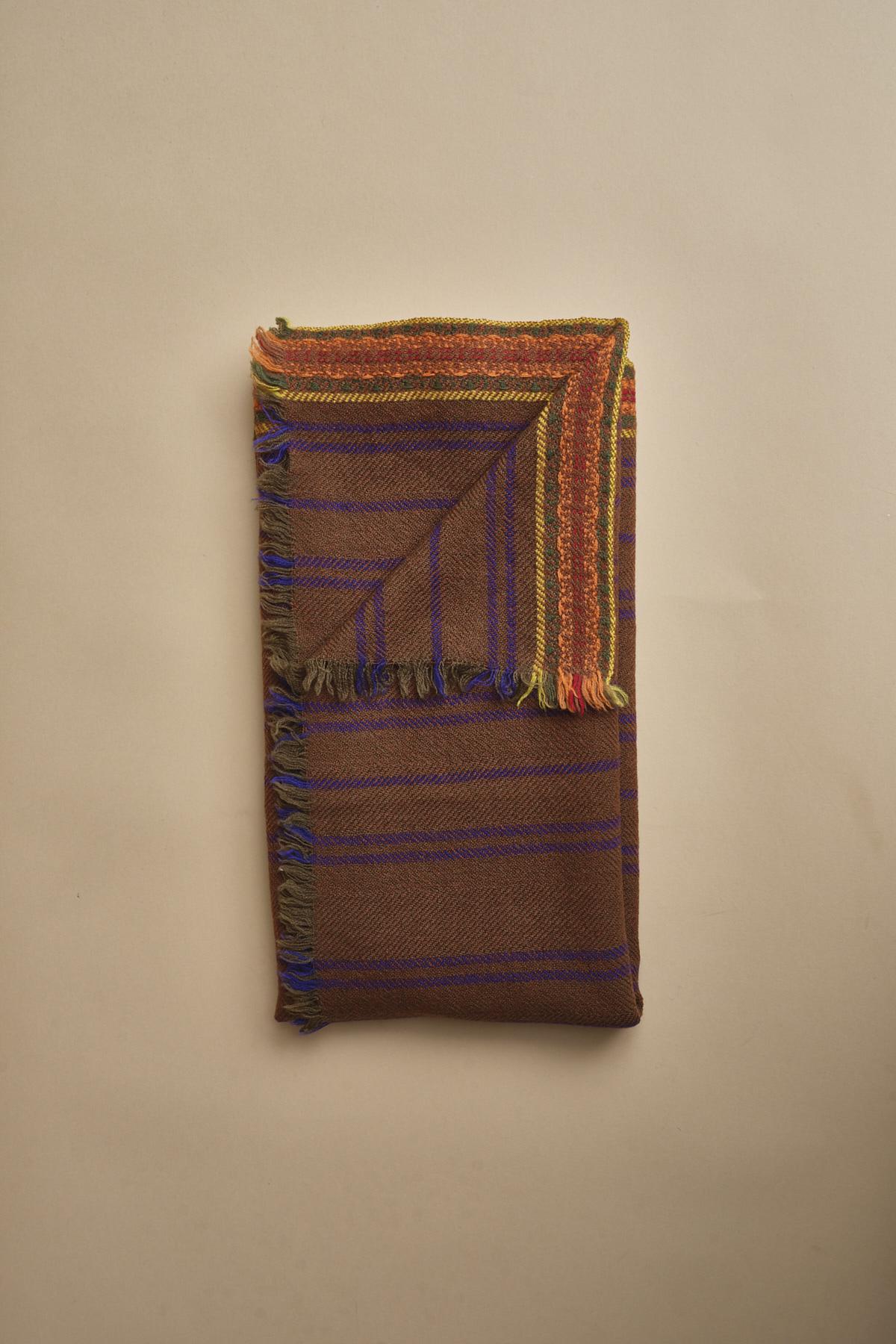 stola a righe. JOAQUIM PURPLE lovat & green 
