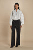 CLIFF pantalone con coulisse tela lana
